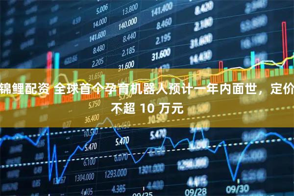 锦鲤配资 全球首个孕育机器人预计一年内面世，定价不超 10 万元